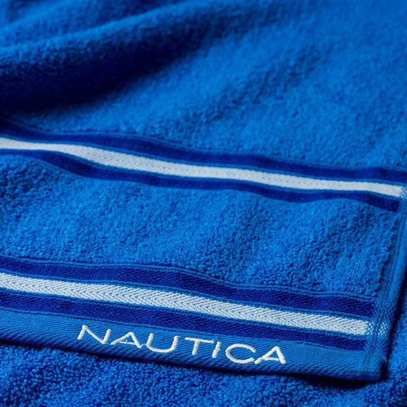 Nautica Dove Down Cotton Face Towel (Blue) - Set Of Twelve media 6