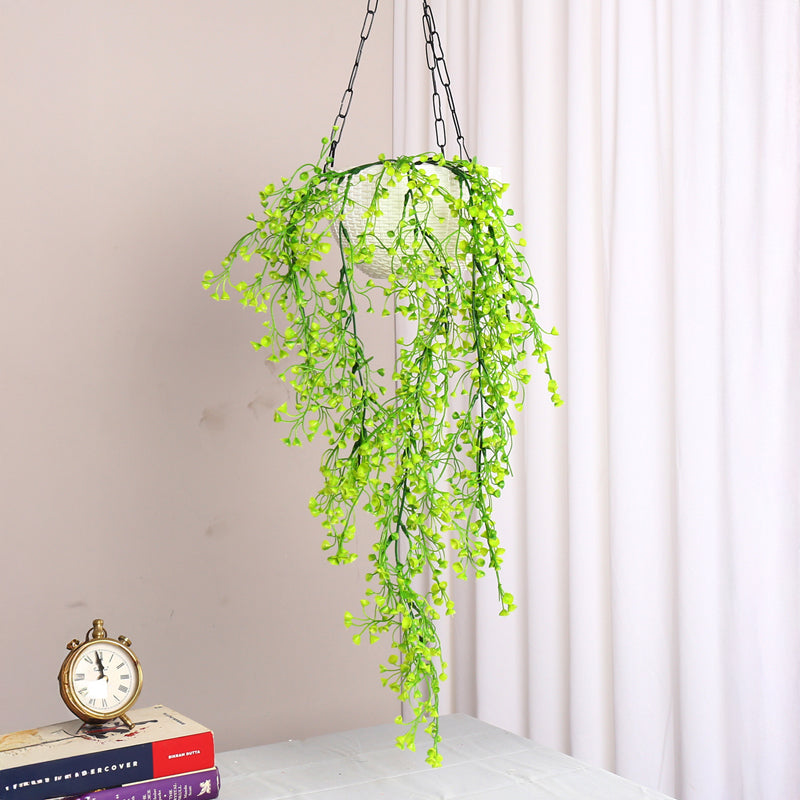 Verdhang VII Artificial Hanging Vine (Green) - 2.7 Feet