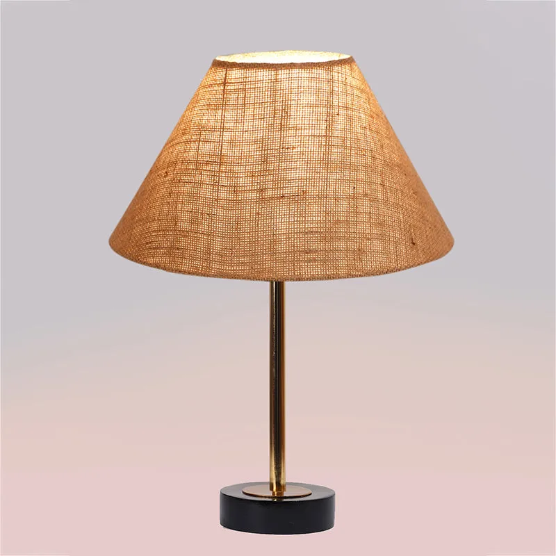 Sienna II Rodin Wooden Table Lamp - Beige,Gold,Black media 5
