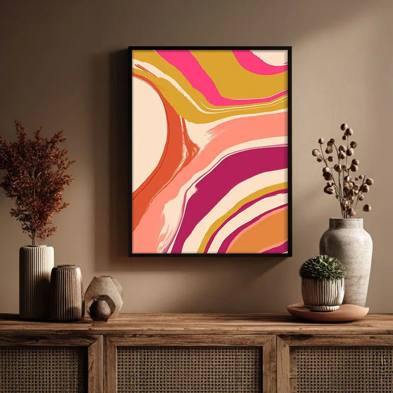 Sunshine Serenade Archival Canvas Wall Art - Black Frame media 3