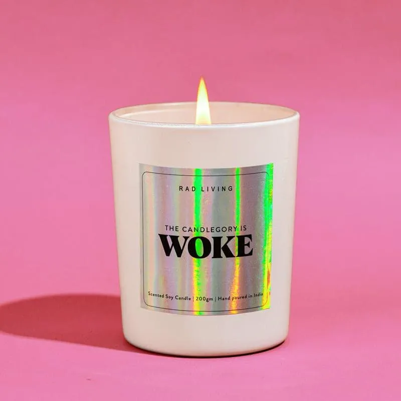 Woke Scented Candle media 3
