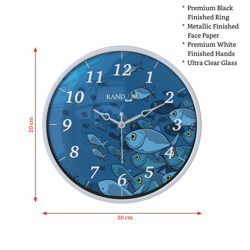 Jabil Sweep Silent Wall Clock media 8