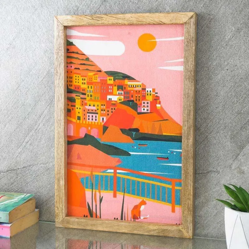 Italian City Canvas Painting media 3