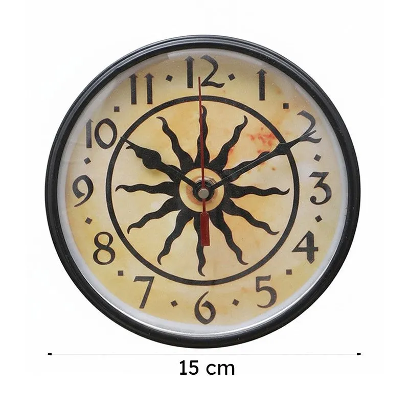 Temporal Temple Iron Wall Clock media 9