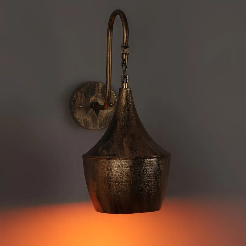 Vintage Forge Iron Wall Lamp media 3