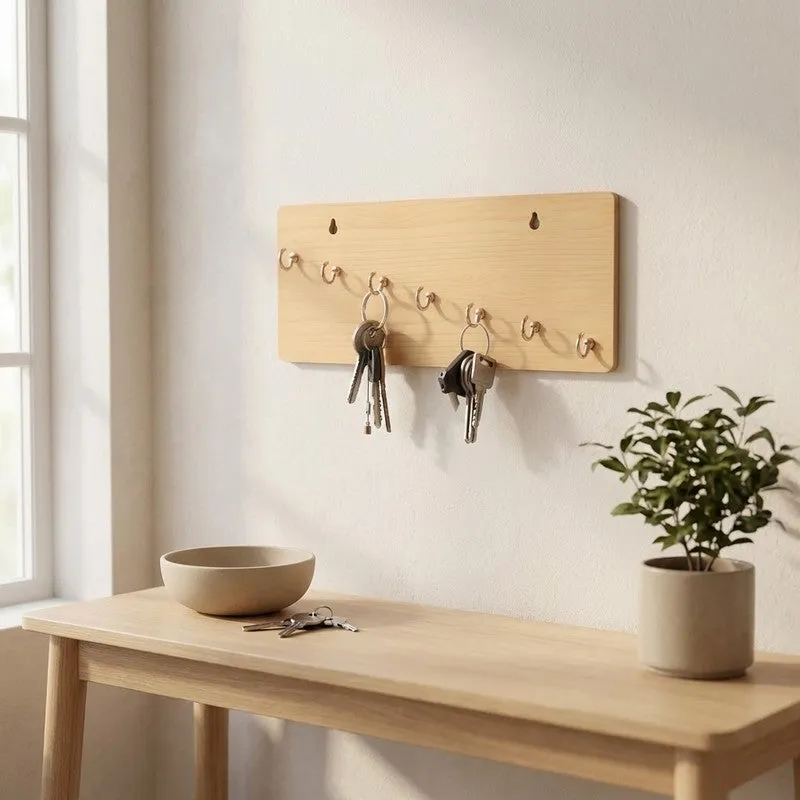 HomeGreet MDF Hooks & Key Holders media 3
