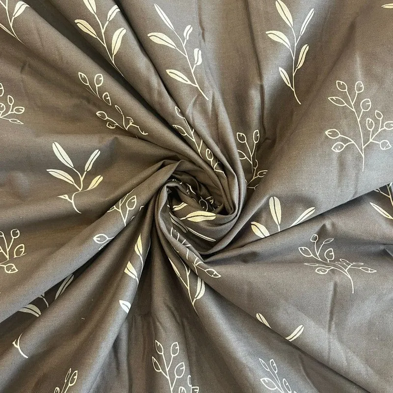 Dreamnest Floral Cotton Comforter (Grey) - 300 GSM media 3