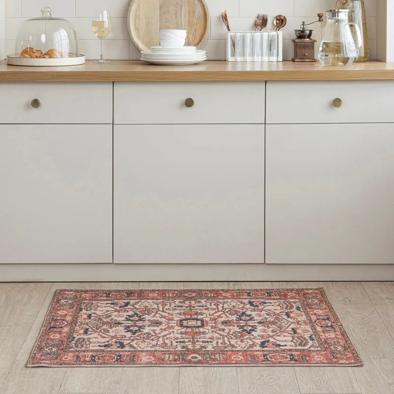 Thalen Cotton Door Mats - Pink media 5