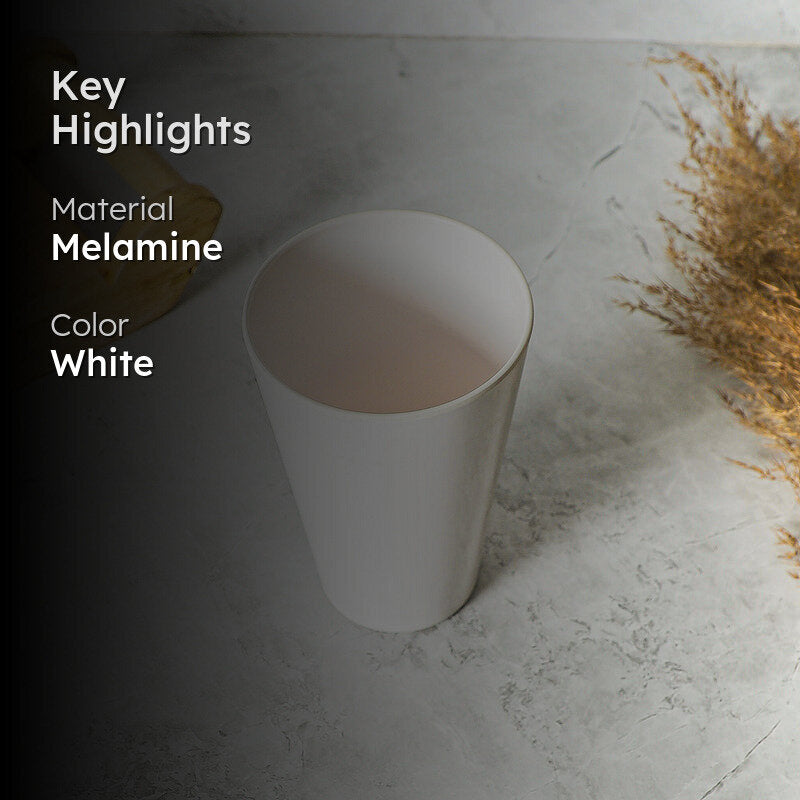 Mainto Melamine Tumbler (450 ML) - White media 2
