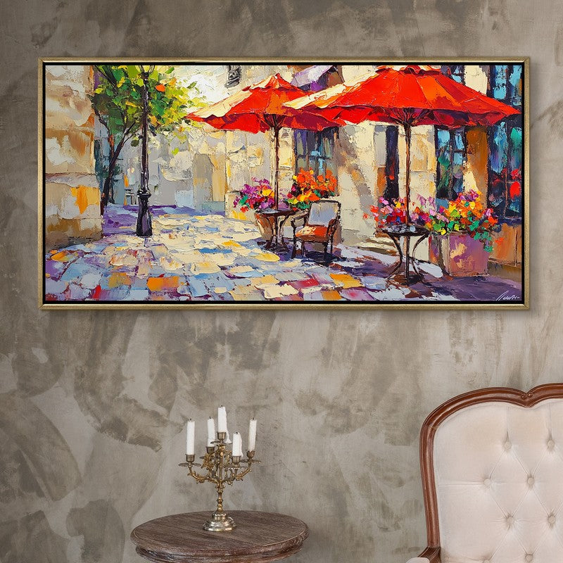 Bloomshade Canvas Wall Painting With Frame