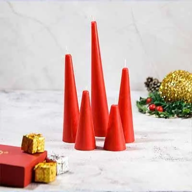 Sunshine Set of 5 Candles - Candy Scented media 4