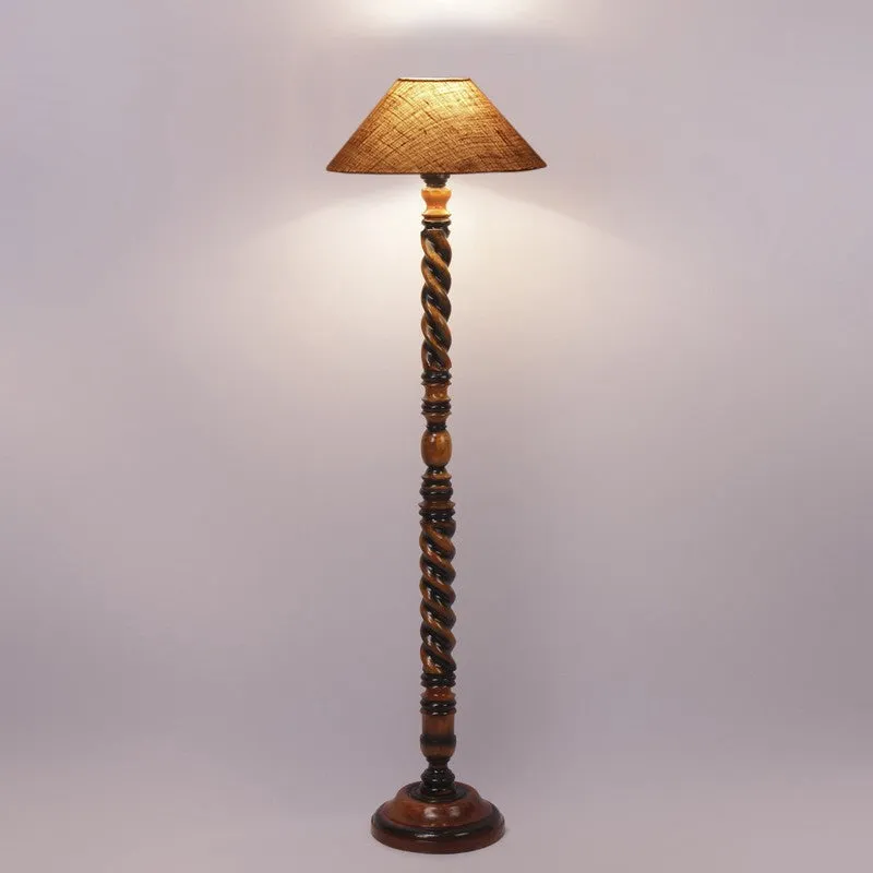 Majestic Aura Floor Lamp (Beige) media 5