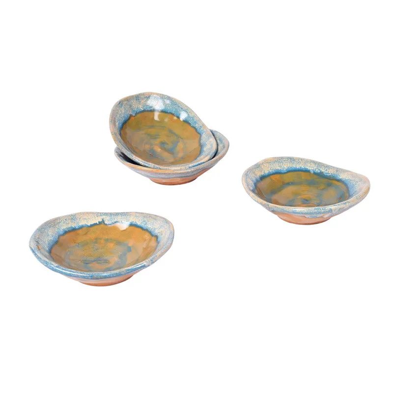 Raveena Ceramic Serving Bowl (120 ML) - Set of Four media 3