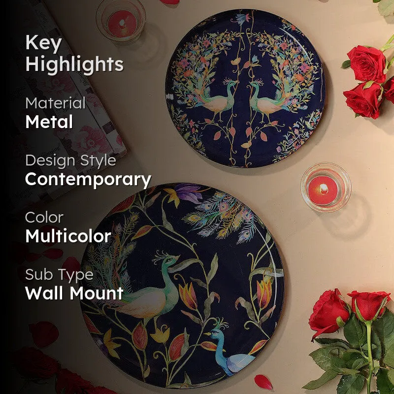 Royalvine Metal Wall Plates - Set Of Two media 2