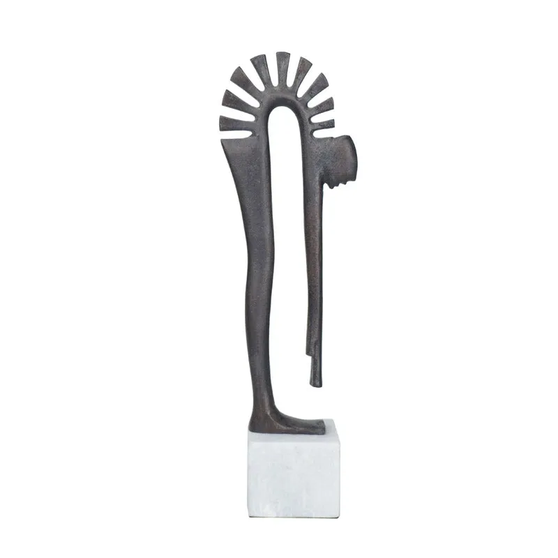 Human Bend Aluminum Showpiece media 3