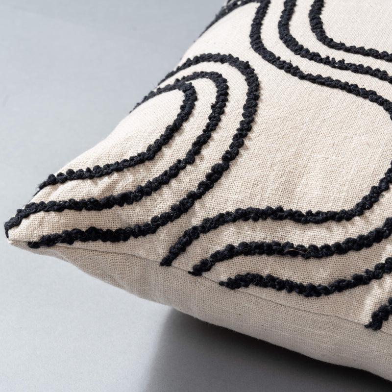 Yvaine Embroidered Abstract Cushion Cover - Set Of Two media 5