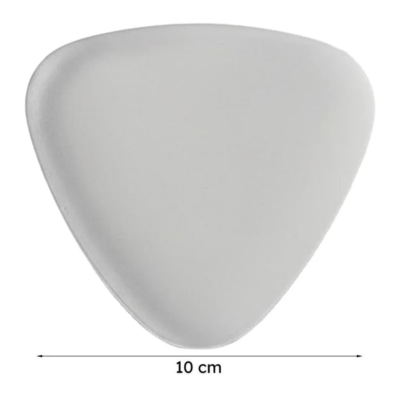 Glossy Trivo Glass Coaster (White) - Set Of Four media 7
