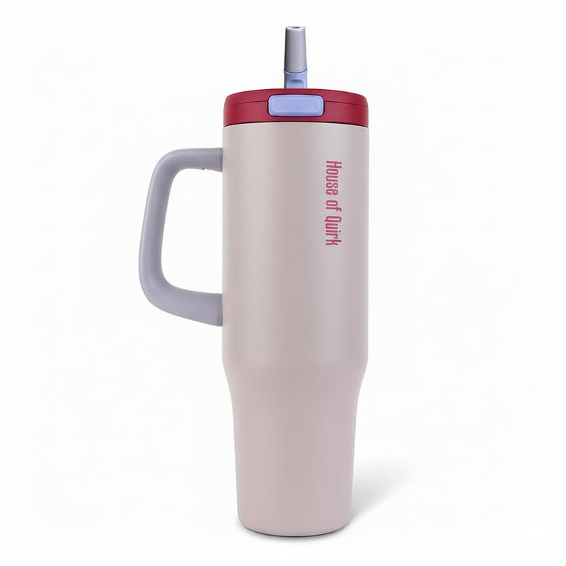 AuraGrip Stainless Steel Tumbler (1200 ML) - Grey media 3