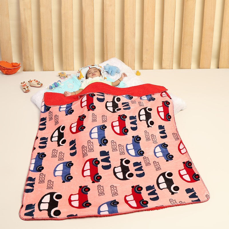 Monte Carlo Car Cuddle Kids Blanket - 300 GSM - 55 x 43 inches