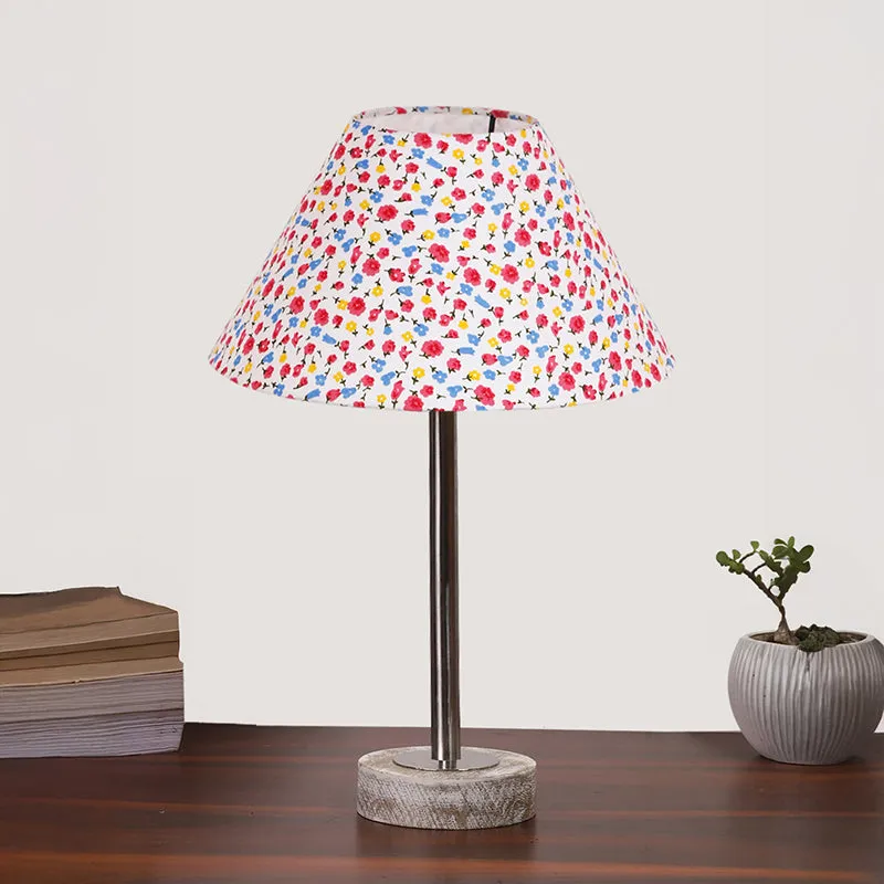 Fleura Cone Rodin Wooden Table Lamp - Multicolor media 3