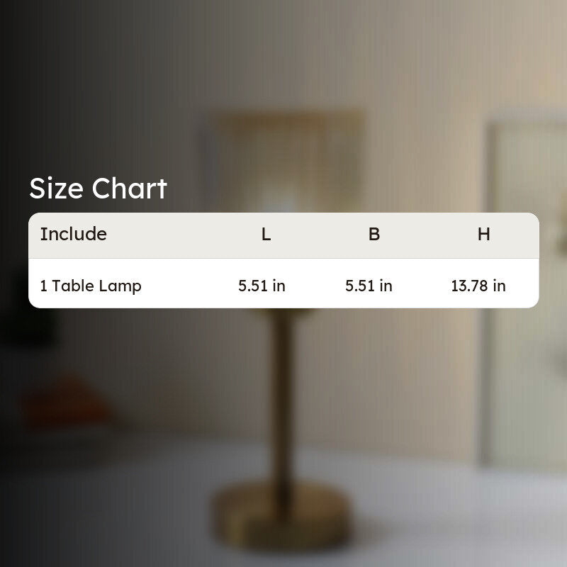 Mirelia Elegant Mild Steel Table Lamp - Gold,Transparent media 8