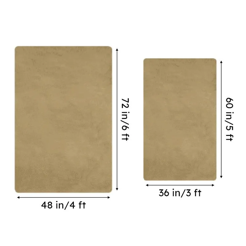 Ruffle Luxe Area Rug - Mocha Brown media 8