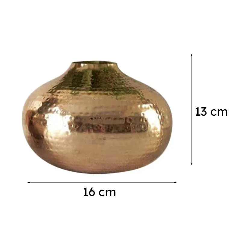 Jemima Metal Vase - Set Of Two media 5
