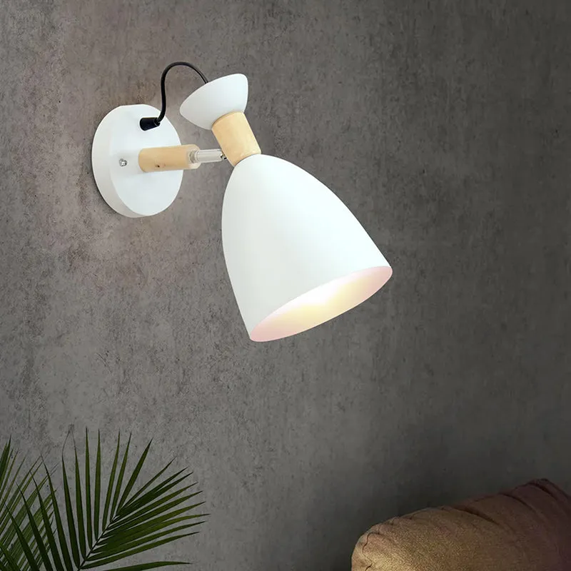 Frisson Metal & Wood Wall Lamp media 5
