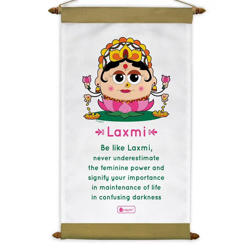 Whimsy Cute Laxmi Motivational Canvas Wall Accent media 5