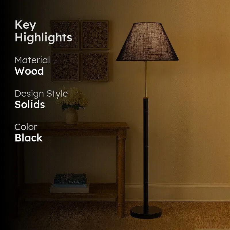 Dream Line Wooden Floor Lamp - Blue media 2