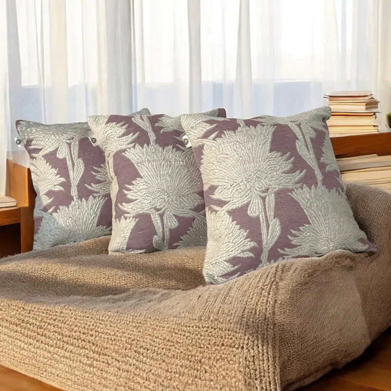 Nestle Weave Tufted Cotton Cushion Cover Set - Set Of Three media 2