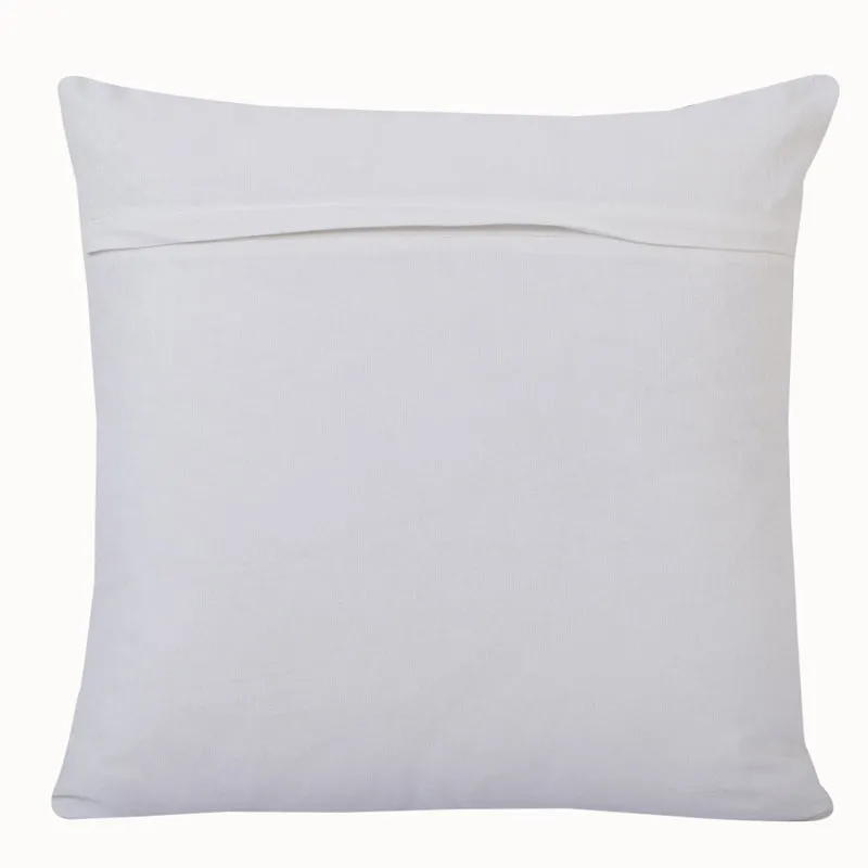 Yarn & Tale Embroidered Cotton Cushion Cover - Set Of Two media 5