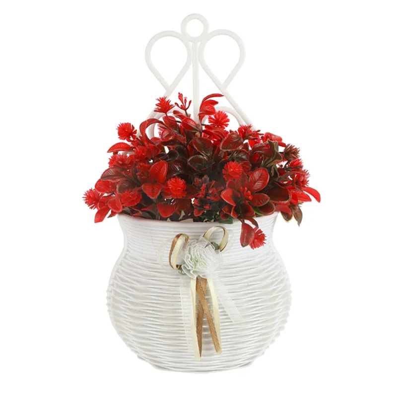 Faux White Daisy Bunch - Set Of Two media 1