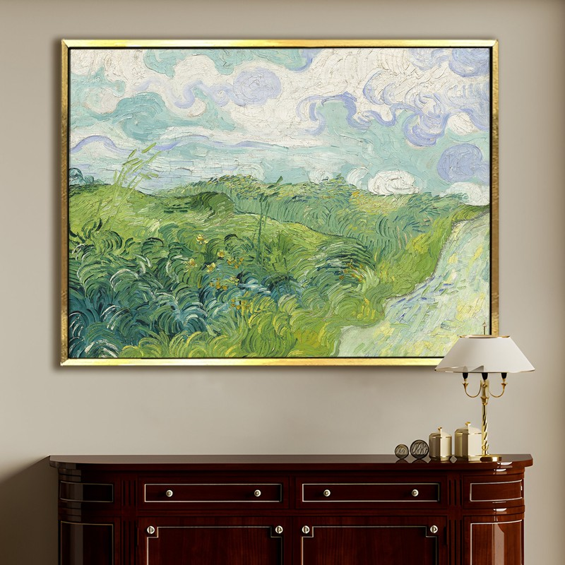 Cloudsong Canvas Wall Painting With Frame