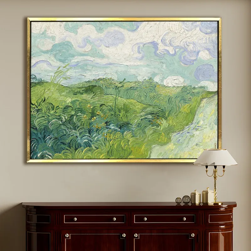 Cloudsong Canvas Wall Painting With Frame media 1