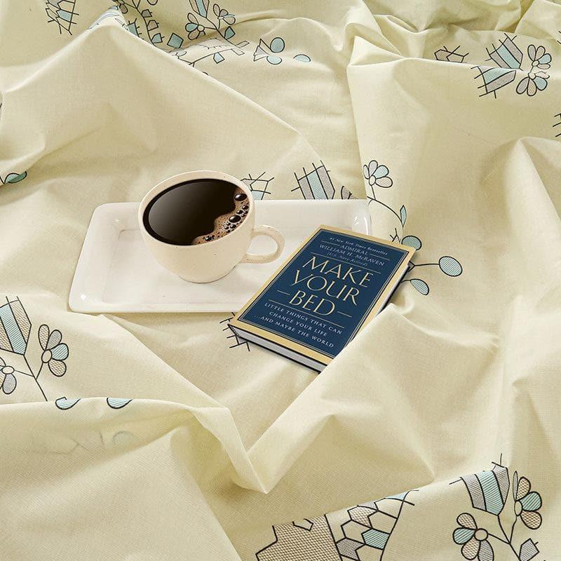 Swayam Navae Floral Bedding Set - Lemon media 4
