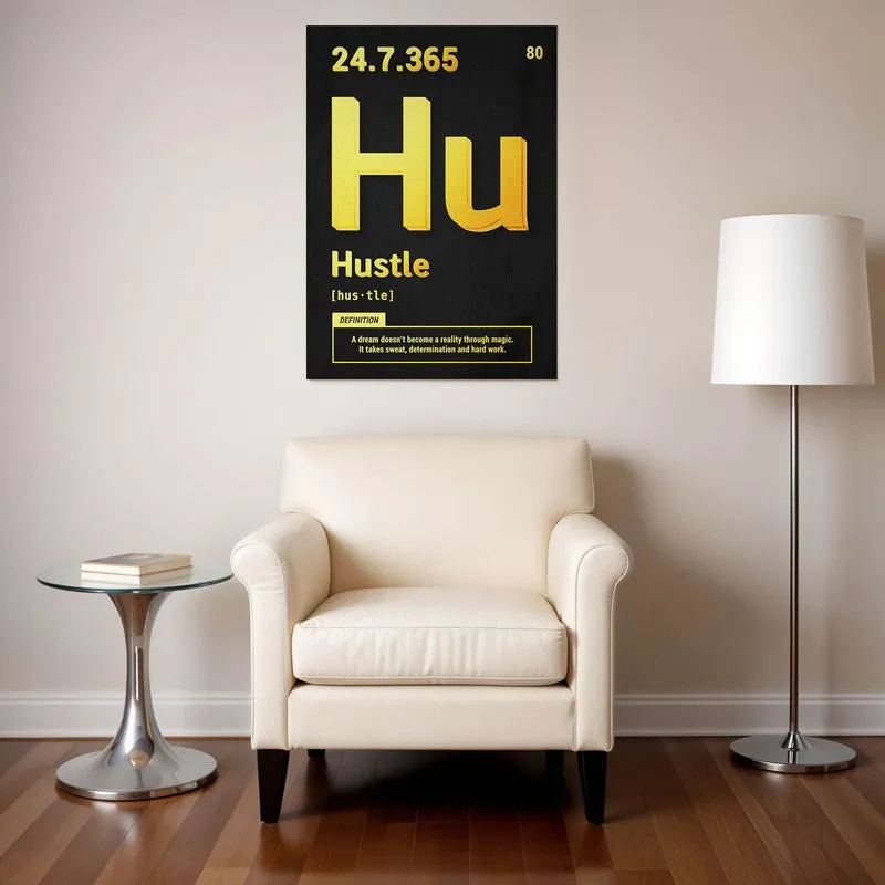 Hustle Element Wall Poster media 1