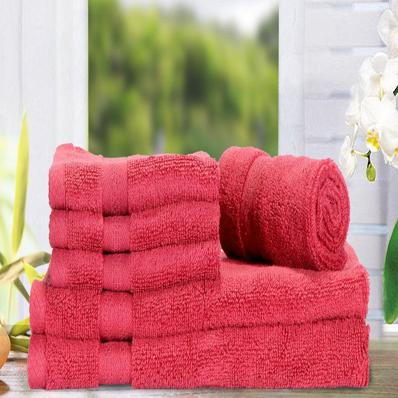 Miorah Towel Combo (Pink) - Six Piece Set