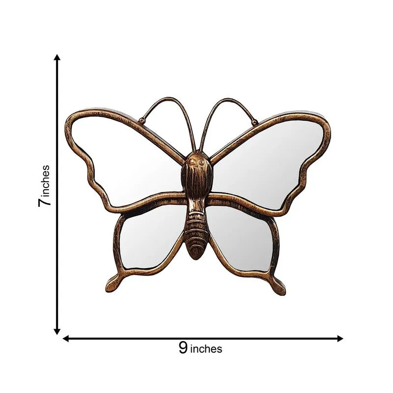 Winged Reflection Wall Mirrors - Set Of Six media 5