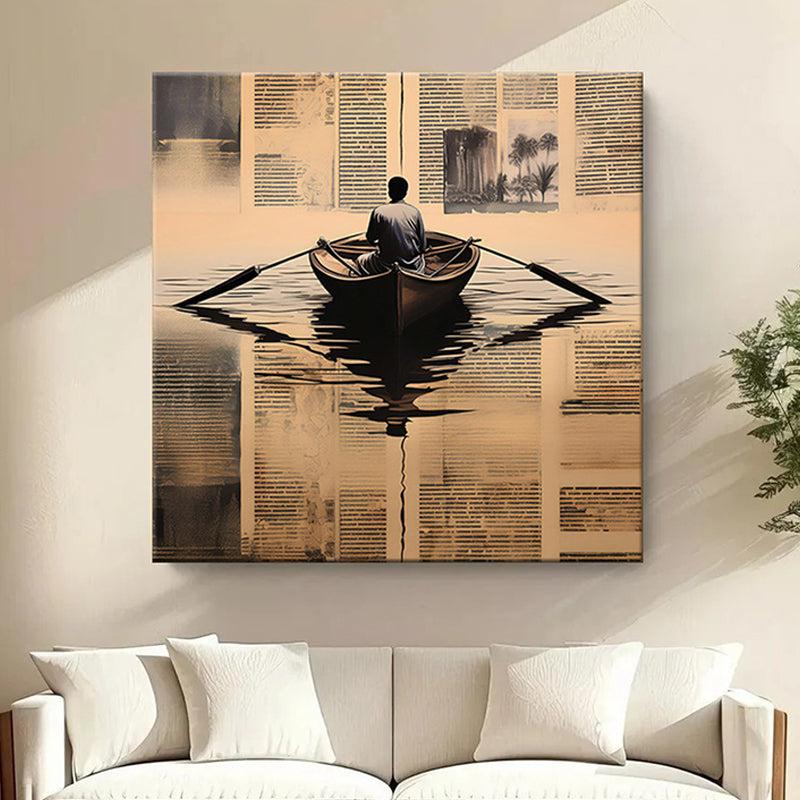 Voyage To The Sea Wall Painting