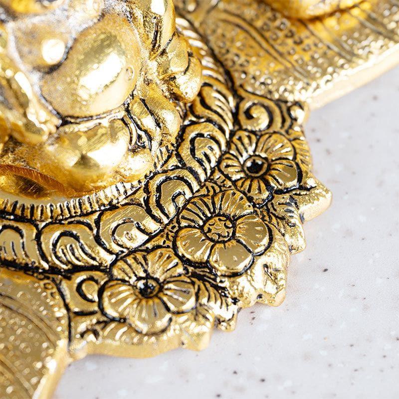 Fengshui Buddha Showpiece - Gold media 7