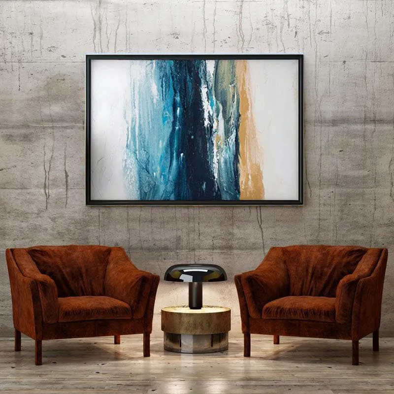The Highland Canvas Wall Painting - Black Frame media 4