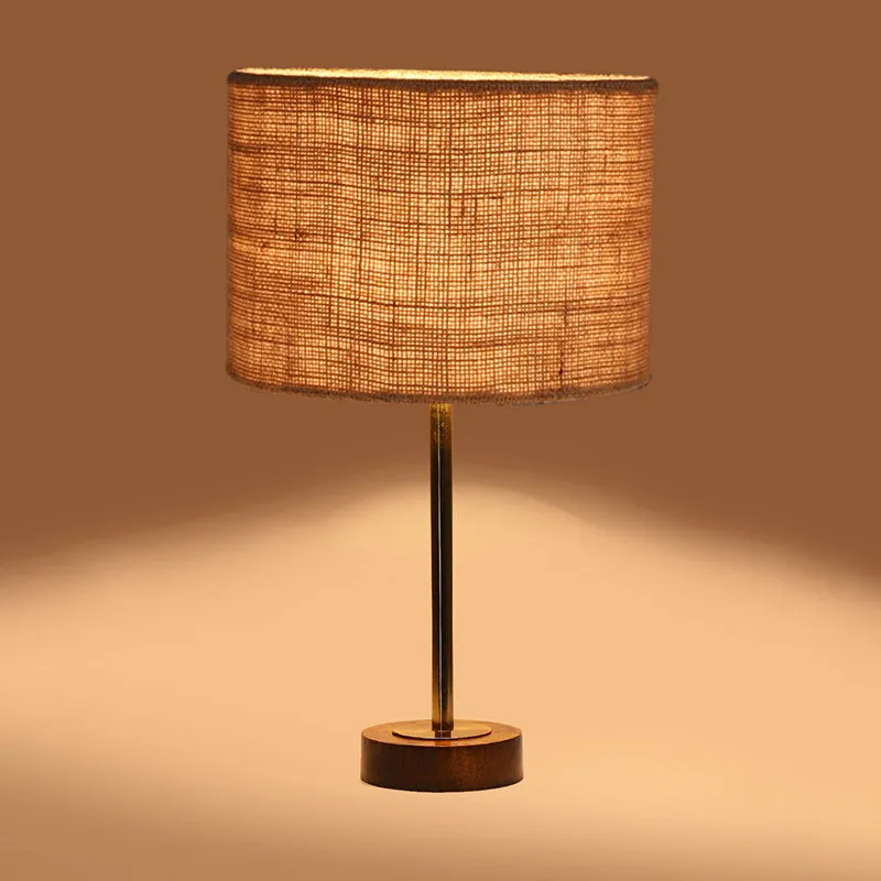 Sienna I Rodin Wooden Table Lamp - Beige,Gold,Brown media 6