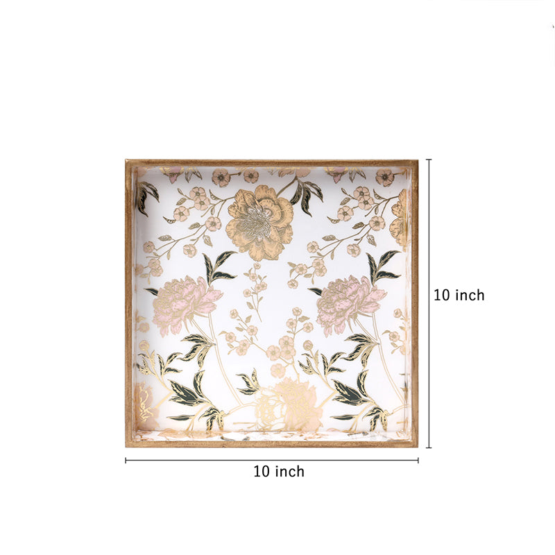 Litra Floral Serving Tray media 6
