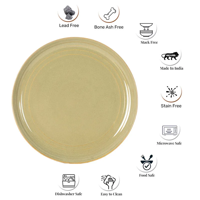 Estia Dinner Plate (Olive Green) - Set Of Four media 5