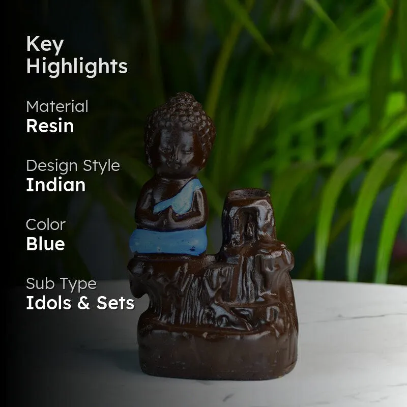 Little Blue Buddha Smoke Fountain media 2