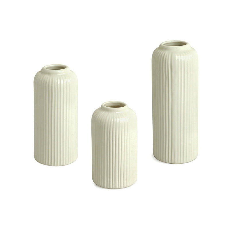 Merzia Ceramic Vase - Set Of Three media 4