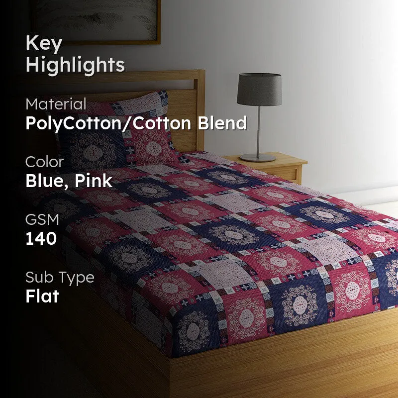 Toneva Printed Bedsheet - 140 GSM media 2