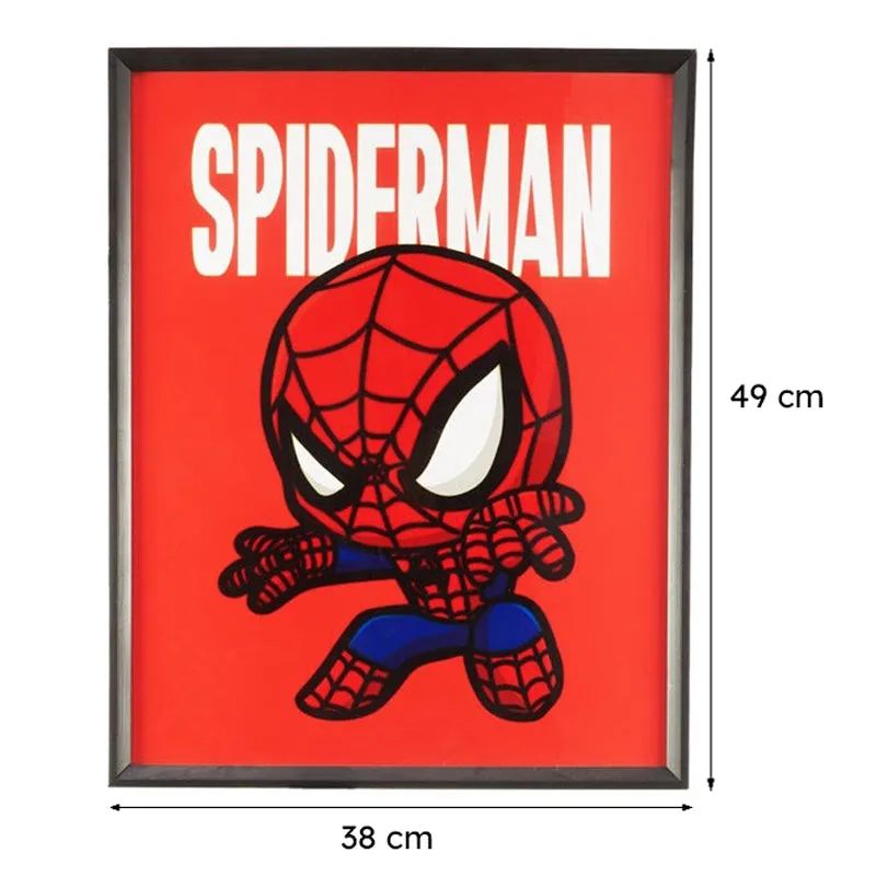 Animated Spiderman Wooden Wall Art media 5