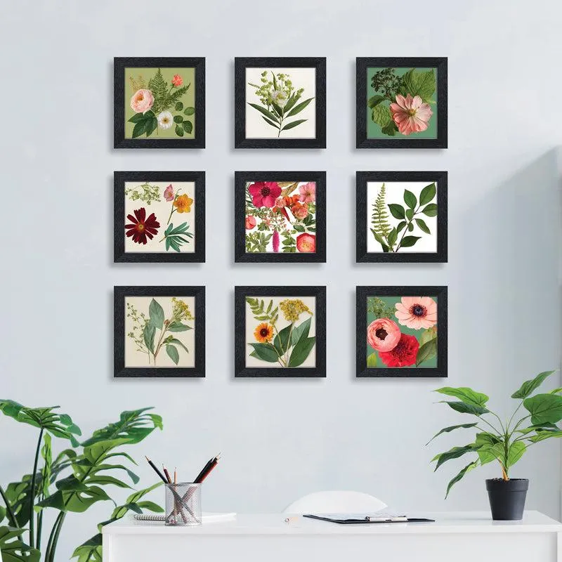 Gardenia Hue Wall Art - Set Of Nine media 1